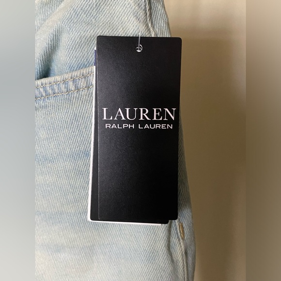 Ralph Lauren High Rise Straight Ankle Denim - Picture 5 of 15